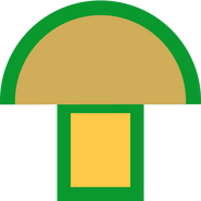 The Season 1 brown mushroom (in-game from October 9, 2016 – February 1, 2022, November 15, 2024 – present)