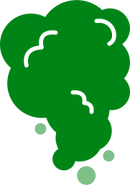 The icon of the "Stink Cloud" ability (in-game from October 14, 2021 – November 15, 2024)