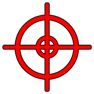 The red target used for the "Jump High" ability