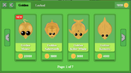 Some Golden skins in the Shop, back when they were individually purchasable