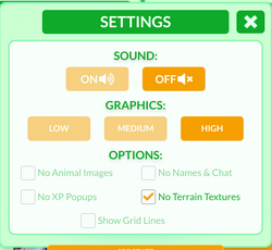 Home Screen, Mope.io Wiki