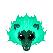 The head of the Ghastly Jade Lion when it uses its ability