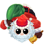 The ultra high definition skin of Santa.