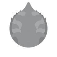 The unused body asset of the Knight Dragon