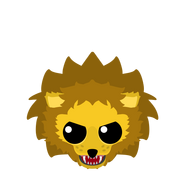 The head of the Season 1 Lion when it uses its ability