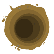 The Season 2 design of the big Land hiding hole (in-game from February 1, 2022 – present)