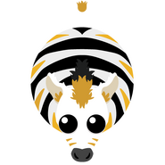 The Gold Trim Zebra (available in the "Land Gold Trim" bundle; in-Store from October 19, 2020-).