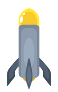 Missile shot from the AI Orca Sub