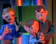 Protecting Orel from zombies, "The Lord's Greatest Gift".