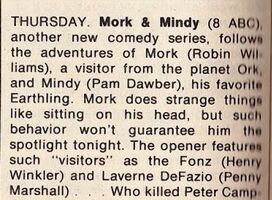 Pilot - Screening Room Featured Ep - September 1978