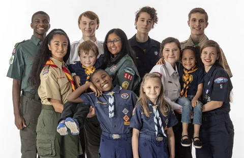 Scouting provides many personal growth experiences for boys and girls ages 5 to 20
