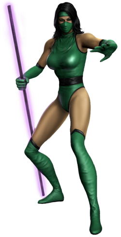 Galáxia Mortal Kombat - Evolução de Jade. Esse traje do MKSM é excelente.  👏