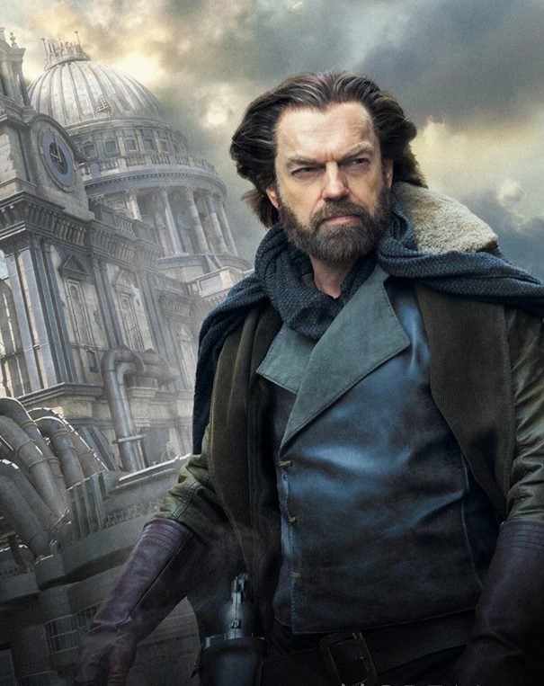 Hugo Weaving on the cut Mortal Engines line that made his