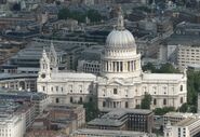 The MEDUSA weapon was later rebuilt inside St Paul's Cathedral.