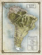 A slow bomb made a crater in the top of South America.