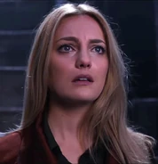 Katherine Valentine (Leila George) in Mortal Engines (2018).