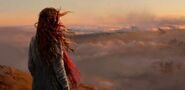 Mortal Engines character looking over landscape