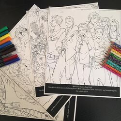 Download The Official Mortal Instruments Coloring Book The Shadowhunters Wiki Fandom