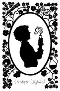 Silhouette from collector's first editions of Chain of Iron