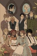 The frontispiece in first editions by Cassandra Jean