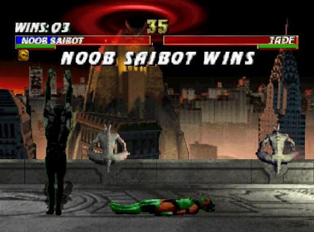 Mortal Kombat Trilogy - All NOOB SAIBOT Fatalities 