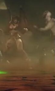 Nitara Vs  na batalha do Armageddon.