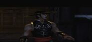 Kung Lao se impressiona ao ver uma arma