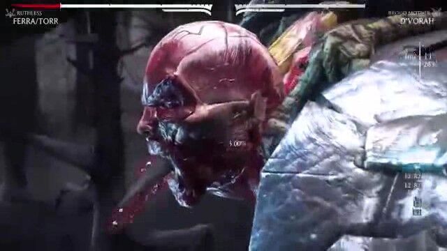 Mortal Kombat X - D'Vorah Fatality PS4 Gameplay HD 