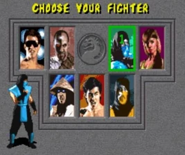 Sub-Zero como Bi-Han em Mortal Kombat.