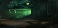 Liu Kang e Kung Lao descobrem Reptile's Lair.