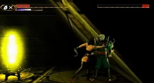 Sareena ajuda Sub-Zero contra Quan Chi.