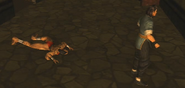 Sheeva aparentemente muerta en Mortal Kombat:Deception