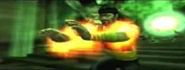 Shang Tsung demonstra seus novos poderes