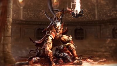 Jeffo on X: Shao Kahn en el MK2 // Shao Kahn en el MK11   / X