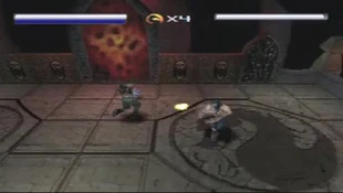 Escena de la lucha Jax VS Tremor.