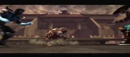 Shao Kahn desce para a luta contra Liu Kang e Kung Lao ***Sub-Zero player