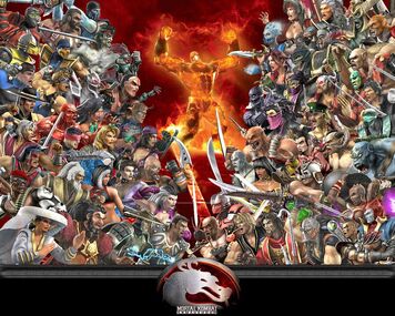 MORTAL KOMBAT XL - TODOS OS 33 PERSONAGENS DO JOGO / ALL CHARACTERS 