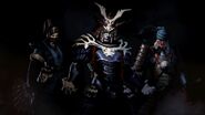 Костюмы Samurai Pack для Китаны, Шиннока и Кенши в MKX