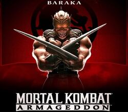 Adesivo Resinado Jogo Mortal Kombat Armageddon Baraka