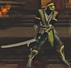 Ninja sword chameleon