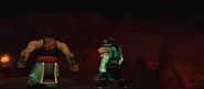 Kung Lao e Liu Kang vão em busca de Scorpion **Sub-Zero player