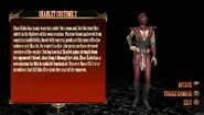 Альтернативный костюм Скарлет в MK (2011) для PS Vita