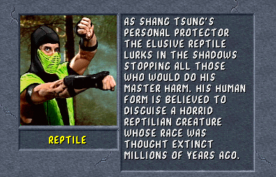 Mortal Kombat: Shaolin Monks Reptile Head Eat Fatality 