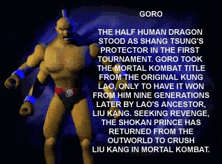 Mortal Kombat 4 - Sub-Zero Move List 