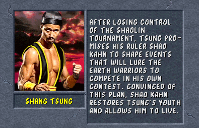 Mortal Kombat 3 - Fatality 2 - Shang Tsung 