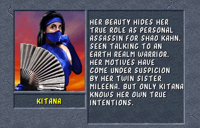 Mortal Kombat II - Mileena fatality 2 on Make a GIF