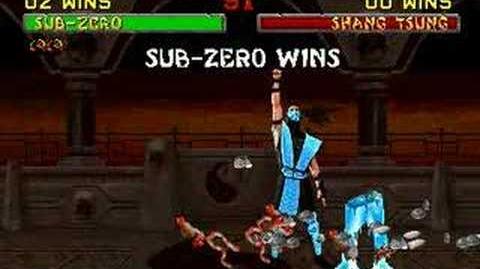 Sub-Zero Mortal Kombat 9 Fatality Rating 2! #mortalkombat #subzero