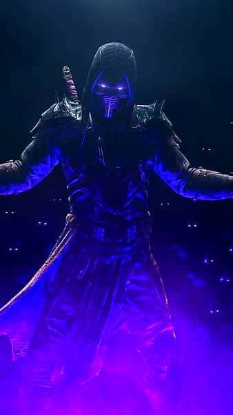 Art of noob saibot from mortal kombat