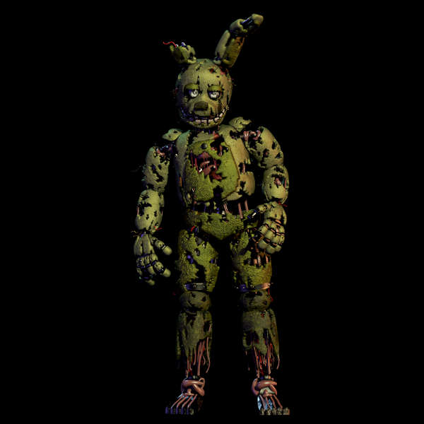 Springtrap animatronics, Five Nights at Freddy's