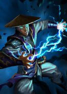 Mortal kombat young raiden by cloudintrousers1